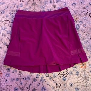 Nike Purple Golf Skirt